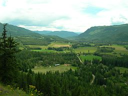 Lumby area, one of the communities served by the Social Planning Council